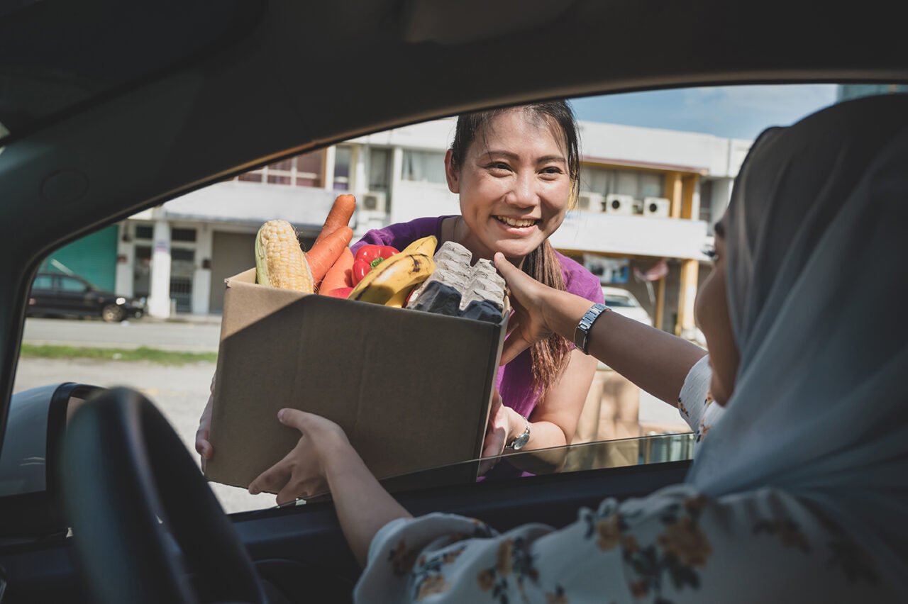Community food drive