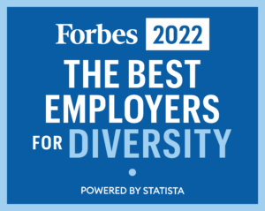 Forbes America’s Best Employers for Diversity award logo