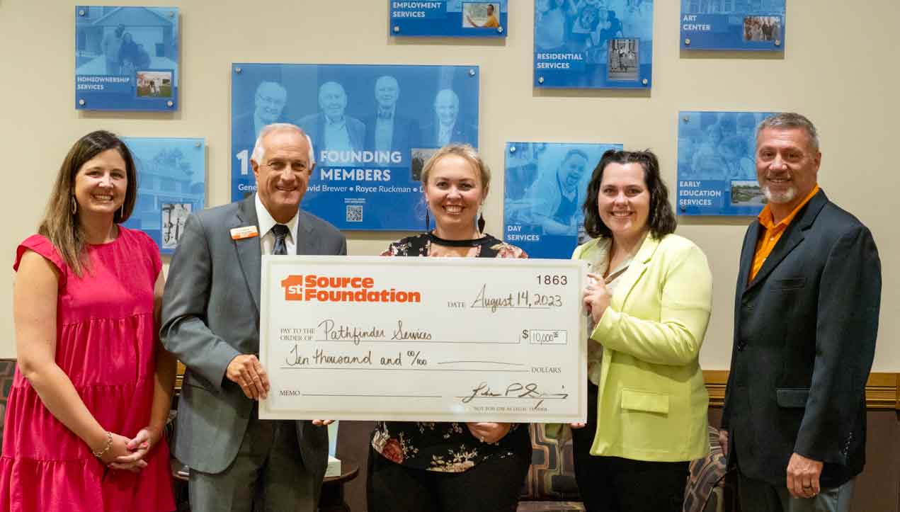 Pathfinder Services with 1st Source Foundation