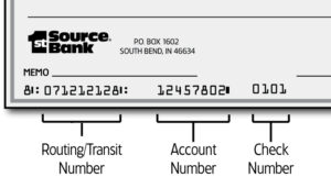 Checking Account Help - 1st Source