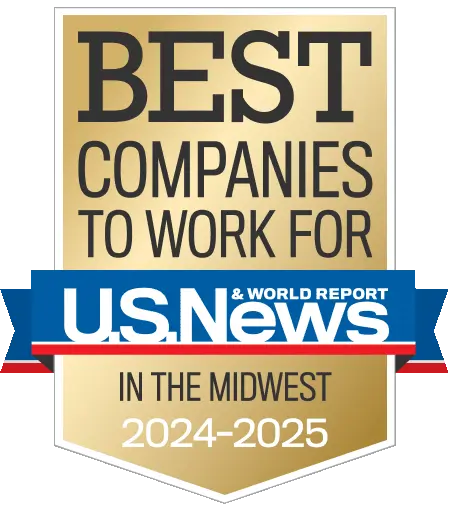 U.S. News & World Report Best Companies to Work For Midwest logo