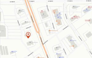 Map of 1st Source Bank at 10570 N Michigan Rd, Carmel, IN 46032