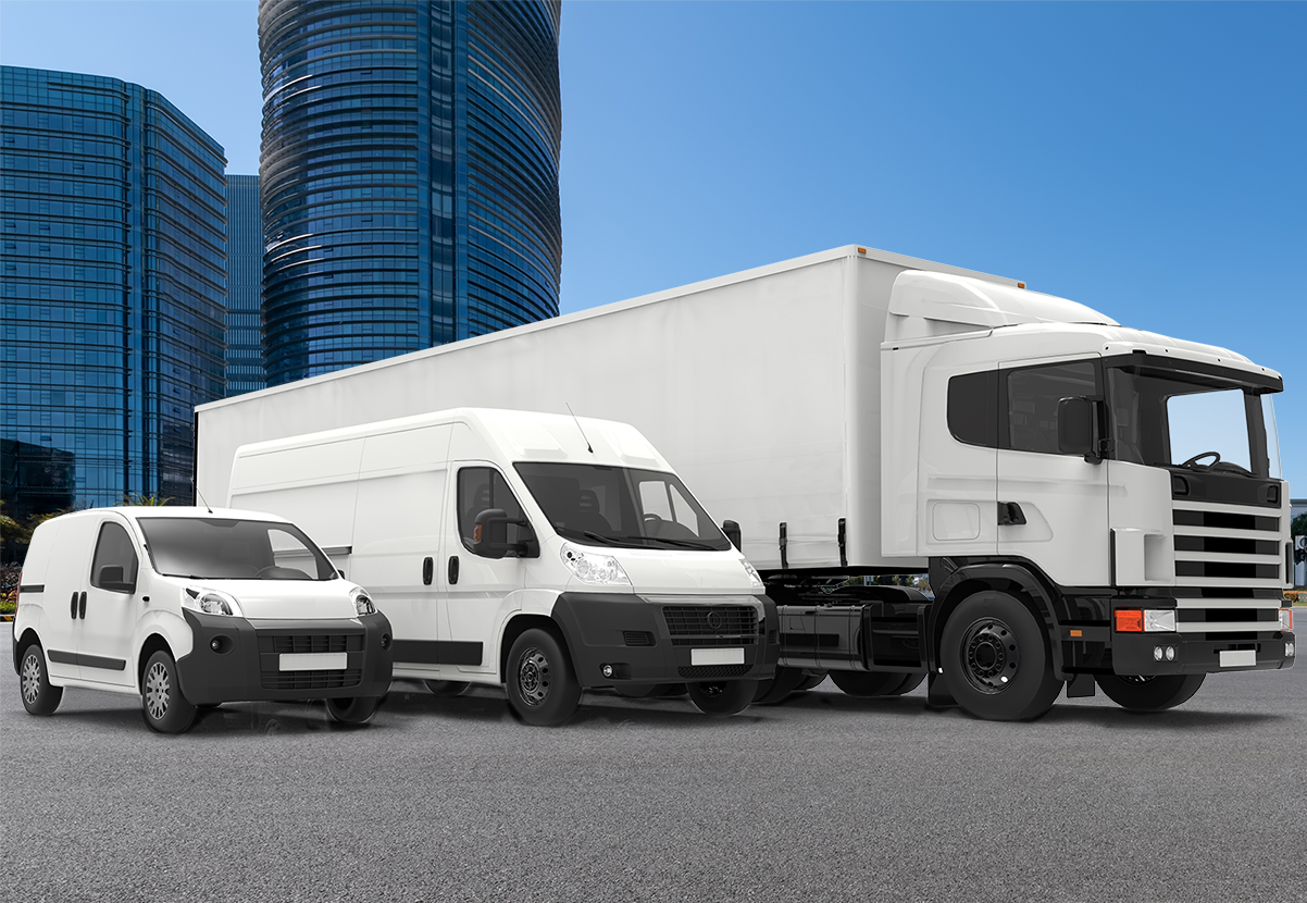 Image of SUV, Delivery Van, Long Haul Truck