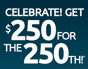 1st Source Bank 250 for 250 checking account promotional flyer